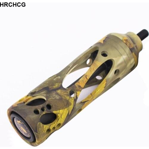5 inch Archery Aluminum Stabilizer Hunting Compound Bow Stabilizer 5'' CNC machined for Compound Bow Recurve Bow Accessory Camo