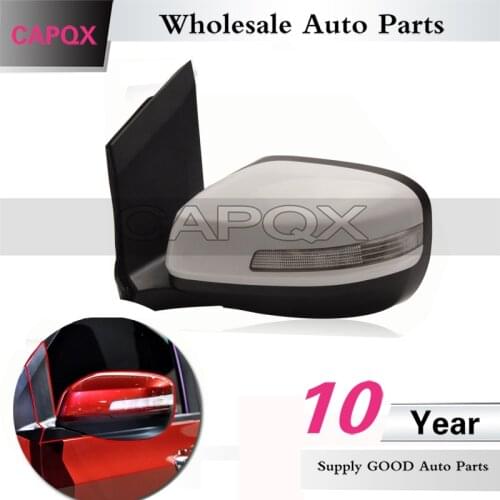 CAPQX 7Pin Automatic folding Electric Side Rearview Mirror For HONDA CITY 2009 2010 2011 2011 2012 2013 Rear view mirror