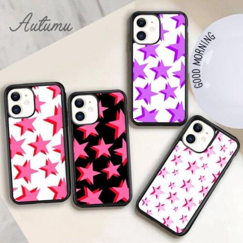 Shadow stars Phone Case for iPhone 11 12 Pro Max mini X XR XS SE 2020 5 6S 7 8 Plus Samsung Galaxy S8 S9 S10 Cover shell