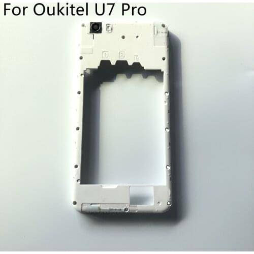 Oukitel U7 Pro Back Frame Shell Case + Camera Glass Lens used original for Oukitel U7 Pro free shipping+tracking number