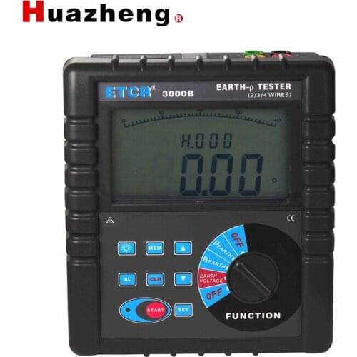 Digital clamp earth resistance meter ground resistance Tester