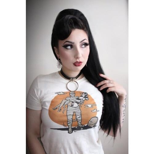 Colored The Mummy’s Curse T-Shirt funny 100% Cotton Gothic graphic aesthetic vintage women grunge unisex casual tshirt top tee