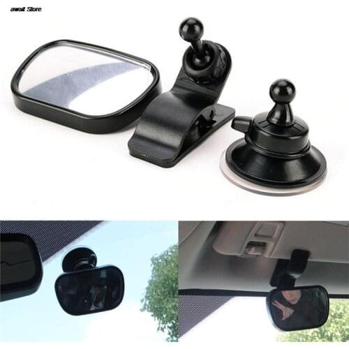 Baby Safety Seat Rearview Mirror Car Baby Child Kids Rear View Mirror Safety Reverse Safety Seats Mirror With Clip and Sucker