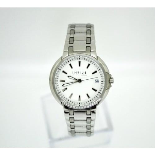 INFIJE- Quartz Watch in Steel with Date - MADE IN ITALY
