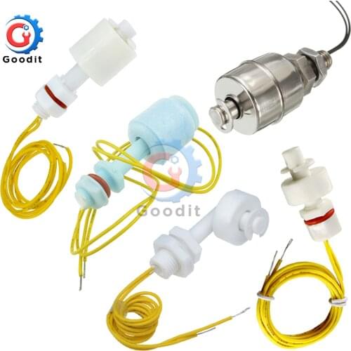 Right Angle pressure float switch ZP2508 Mini PP Tank Pool Water Liquid Level Sensor Module Vertical Float Switch P45 PP ZP2508