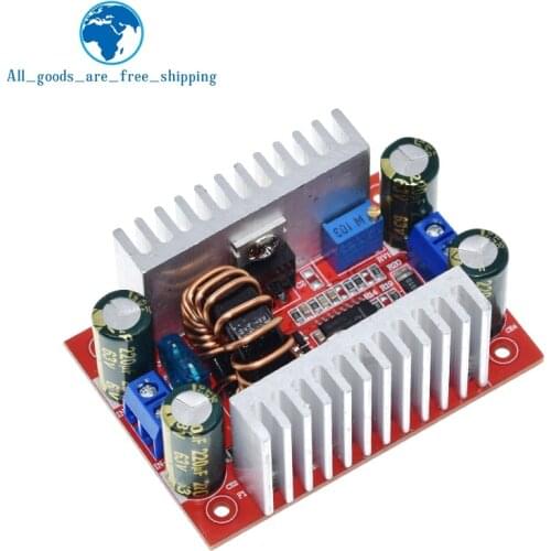 DC 400W 15A Step-up Boost Converter Constant Current Power Supply LED Driver 8.5-50V to 10-60V Voltage Charger Step Up Module