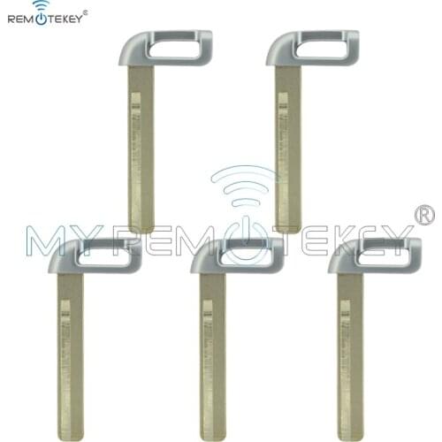 Remtekey 5pcs 81996-1R020 for Hyundai veloster 2012 2013 2014 2015 smart Emergency key blade replacement