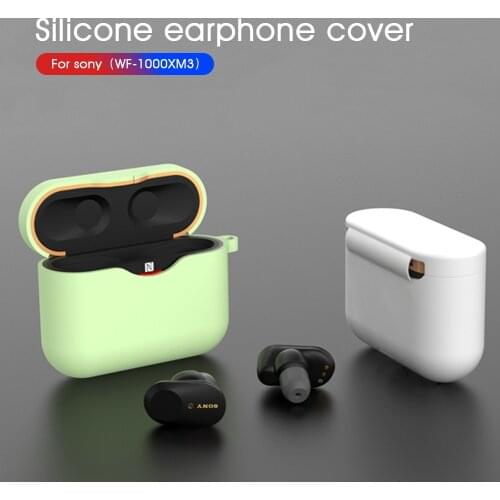 Silicone Shockproof Earphone Cover For Sony WF-1000XM3 Headphone Protector Case For On WF 1000XM3 Wireless Headset Fashion Shell