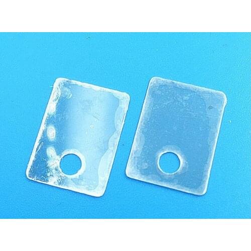 Mica sheet Conducting strip heat-conducting fin Insulation slices particles for TO-3P 22*18MM