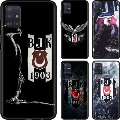 Turkey Besiktas Football Phone Case for Samsung Galaxy A51 A71 A21s A12 A31 A41 A32 A02s A11 A72 A52 A42 5G A01 A91 A21 EU Cover