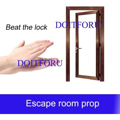 The living chamber escapes the prop agency Beat sensor Game product props Sound control unlocking mechanism