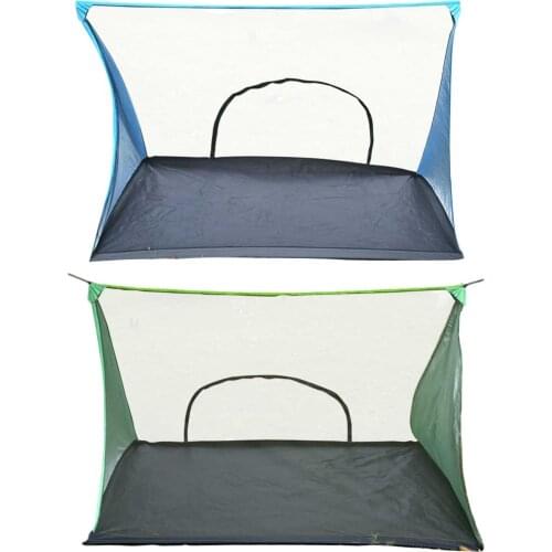 210*120*130cm Outdoor Camping Anti-Mosquito Tent No Poles Hanging Bed With Storage Bag Ground Nails Binoculars