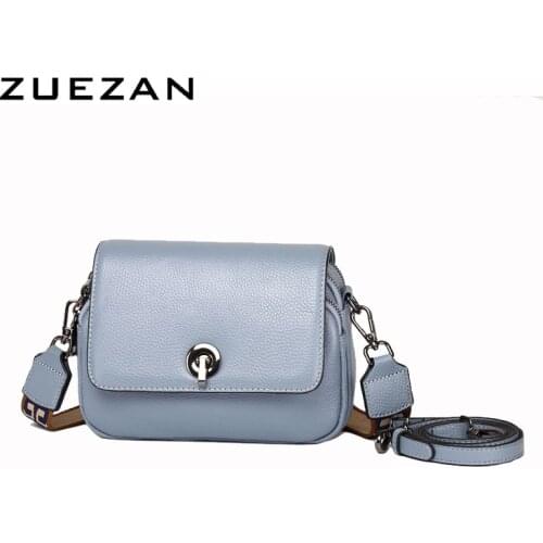 - 3 USD, Big,3 Compartments, 2 Straps,Girls Flap Bag, Women Genuine Leather Messenger Bag, Female Shoulder Cross-body Bag, D061