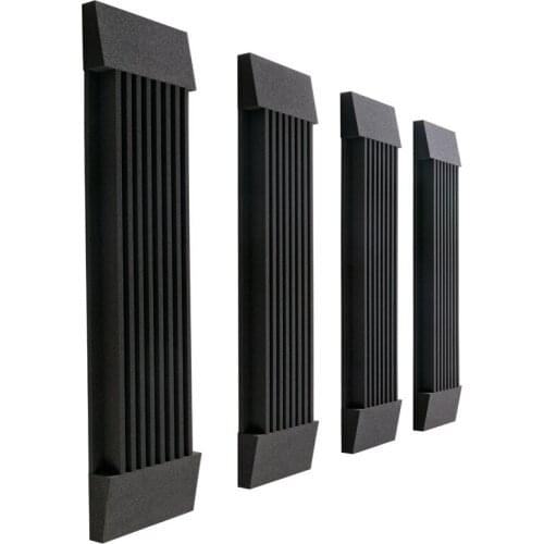 High-Grade 4sets/pack studio foam Sound absorbing foam combination acoustic foam panels sound proof foam