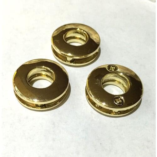 50pcs 10mm Inner Metal Eyelets Grommet, Scrapbook Stamping Leather Craft Embellishments