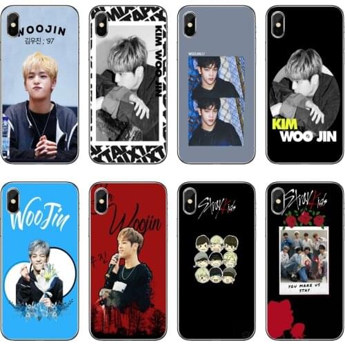 Stray Kids Woojin Accessories Phone Case For iPhone 12 Mini 11 Pro Max XS Max XR X 8 7 Plus 6 6S Plus 5 5S SE 2020
