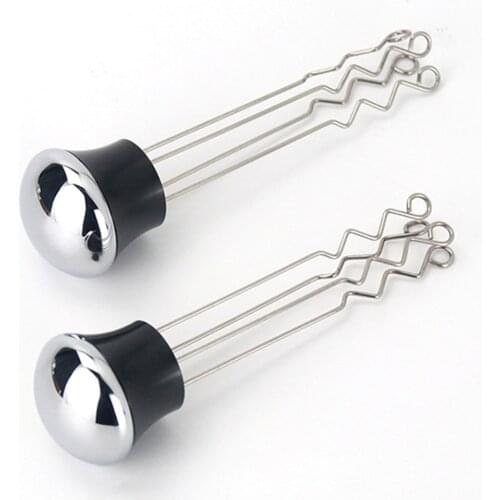 Aluminum Alloy Handle Coffee Tamper Needle 58MM 51mm Coffee Powder Tamper Distributor Leveler Tool Needle Type Coffee Powder