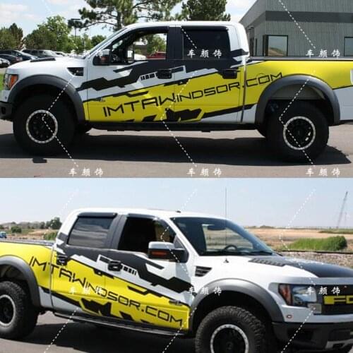 Car Goods Car Stickers Exterior Details Stickers Car Accessories For Ford Ranger Raptor Pickup Isuzu Dma Nissan NAVARA Toyota