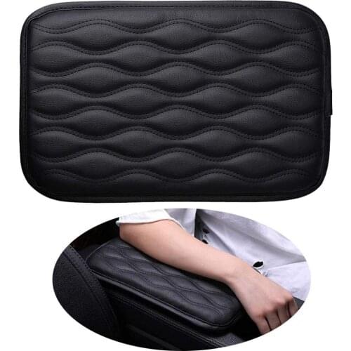 Car Armrest Box Pad Universal Armrest For Cars Cover Increased Pad Comfortable Central Hand Pad Protection Cushion Car Accessory