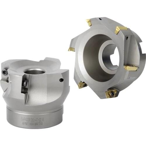 BAP400R 50 22 4T/63 22 4T Right Angle Face Milling Cutter Clamping Machining Cutting End Milling Cutter R0.8 CNC Tool Holder