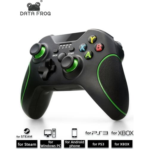 Data Frog 2.4GHz Wireless Gamepad Joystick Control For XBox One Controller For Win PC For PS3/Android smartphones Controller
