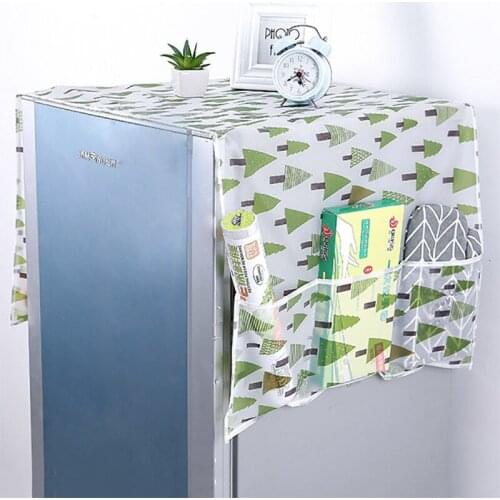 Waterproof Washing Machine Coat Dustproof Refrigerator Cover European Pattern Sun Dust Protection Case Household Accessories