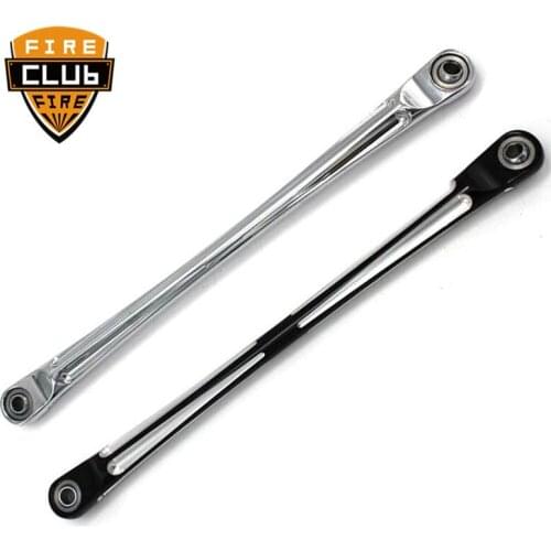 CNC ALuminum Black Billet Gear Round Shifter Linkage For Harley Touring Softail Street Glide Road King 1984-2017 Aluminum