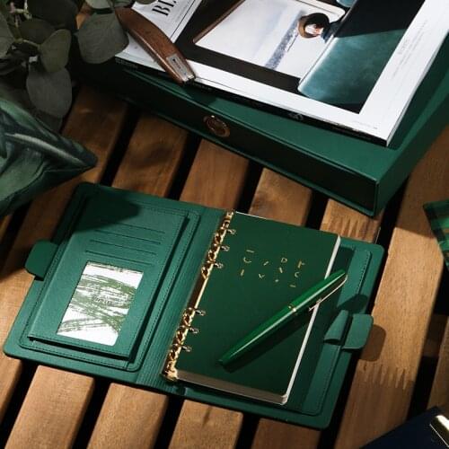 Business Office High Quality A5 A6 Agenda 2021 Planner Organizer Notebook 6 Holes Loose Leaf Binder Diary Notebook Agenda Book