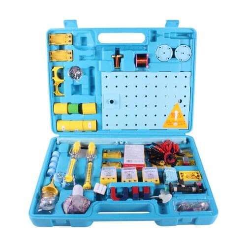 Physical experiment box Electricity Mechanics optical triple