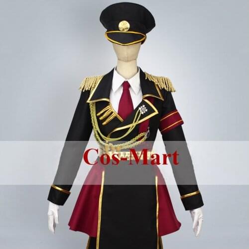 Hot Anime K Kushina Anna Cosplay Costume Fashion Handsome Military Uniforms Unisex Activity Party Role Play Clothing Custom-Make