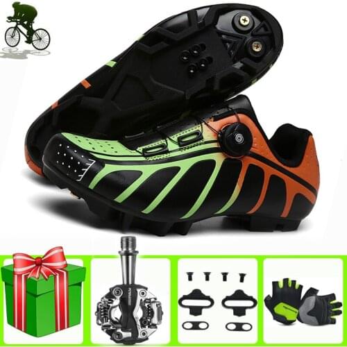 Cycling Shoes Men Sapatilha Ciclismo Racing Bike Professional Self-Locking Cleats Bicycle Shoes MTB Sneakers Bicicleta Carretera