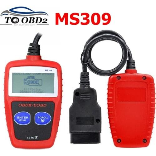 MS309 OBD2 Scanner Multi-languages Automotive Scanner Engine Diagnostic Tool ODB 2 EOBD MS 309 Auto Diagnostic Scan Tool