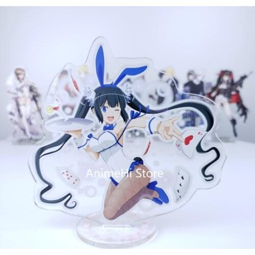Is It Wrong to Try to Pick Up Girls in a Dungeon? action figura Anime Hestia Bell Cranell Freya acrylic dolls figure toy 15cm