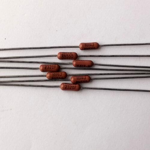 New and origina 232R brown DALE 1/4W 0.25W high precision 1% metal film resistor can be substituted for 230R