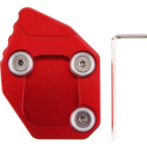 Motorbike Kickstand Plate Foot Side Stand Enlarge Pad for Honda CBR600RR 2007-2012