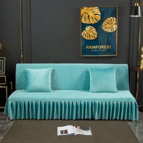 Hot sale plus cotton sofa bed cover without armrest sofa towel, all seasons universal full cover non-slip chaise sofa cushion so