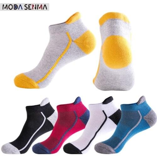 Dropshipping Sports socks mens basketball socks towel bottom anti slip cycling fitness outdoor short tube running socks gym