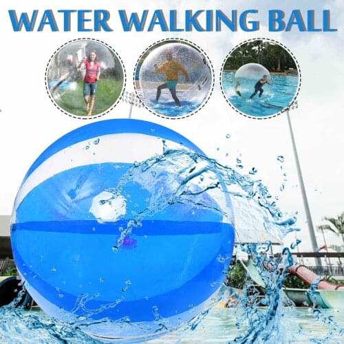 1.5/1.8/2m Water Walking Ball Water Toys Dance Ball Transparent Blue Ball