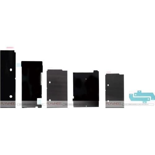 1pcs LCD Metal Back Plate Radiating Heat Dissipation Antistatic Sink Sticker For iPhone 5 5S 5C 6 6S 7 8 Plus X