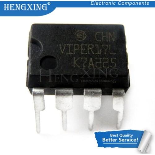 10pcs/lot VIPER17LN VIPER17L VIPER17H VIPER17 DIP-8 In Stock