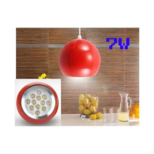 AC90-260V 7W Led Morden Ceiling Mounted Dining Table Light Pendant