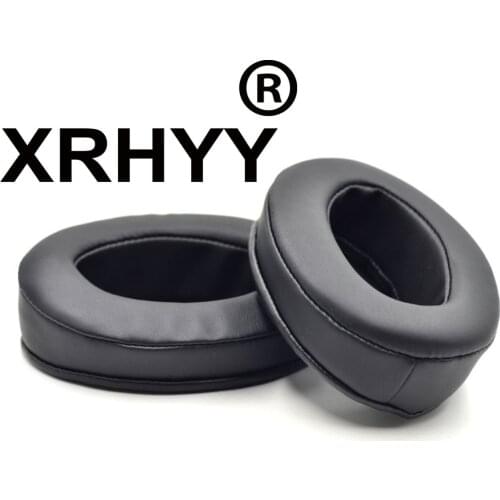 XRHYY Black Replacement Cushion Earpads Ear Pads Cup Cover For Brainwavz HM5 HM 5 Headphones