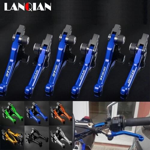 Dirt Bike Pivot Lever Motorcycle Aluminum Brake Clutch Lever For Yamaha DT230 LANZA 1997-2011 DT 125 1987-2005 DT 200 1988-1994
