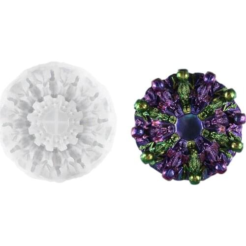 Creative Shape Ashtray Mould For DIY UV Crystal Epoxy Silicone Casting Molds Plaster Mold DIY Craft Tool Ashtray Home Decors