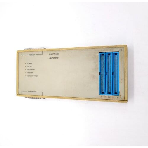 LAUTERBACH LA-7862 ICD-TRACE-RISC-512K RISC Trace Module TRACE32-ICD serial C05090065242 TRACE32