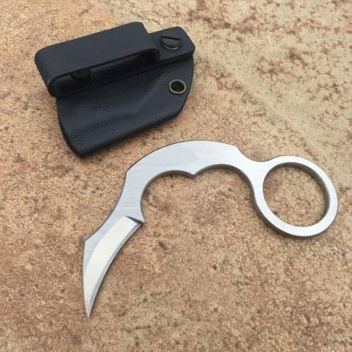 The One EDC Small Straight Claw Sharp Sting D2 Blade High Hardness Outdoor Survival Tactical Camp And Hunt Tool Gift For Men