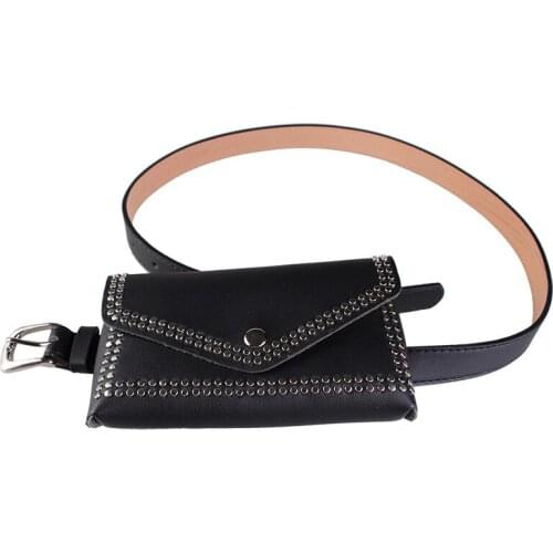Fashion Pure Rivet Luxury Designer Belt Bag Individual creativity with decorative bags