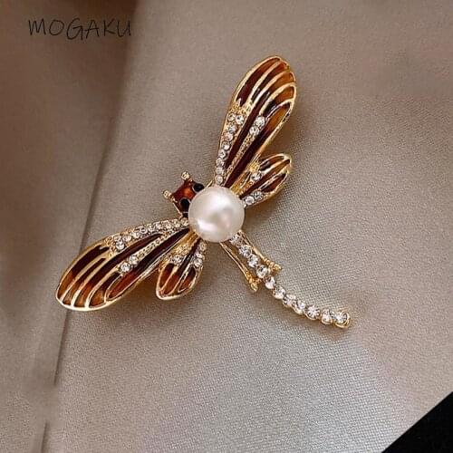 MOGAKU Dragonfly Brooches For Clothes