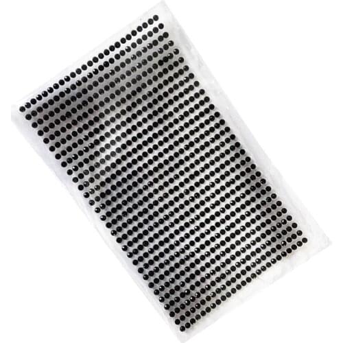 Childrens toy sticker 3mm Decal Art black Crystal Diamond Rhinestone Self Adhesive Picture frames Stickers Car steering wheel