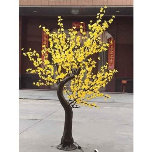 Natural Tree trunk LED Artificial Cherry Blossom Tree Light Christmas Light 1.5m~2.5m Height 110/220V Rainproof Outdoor Use